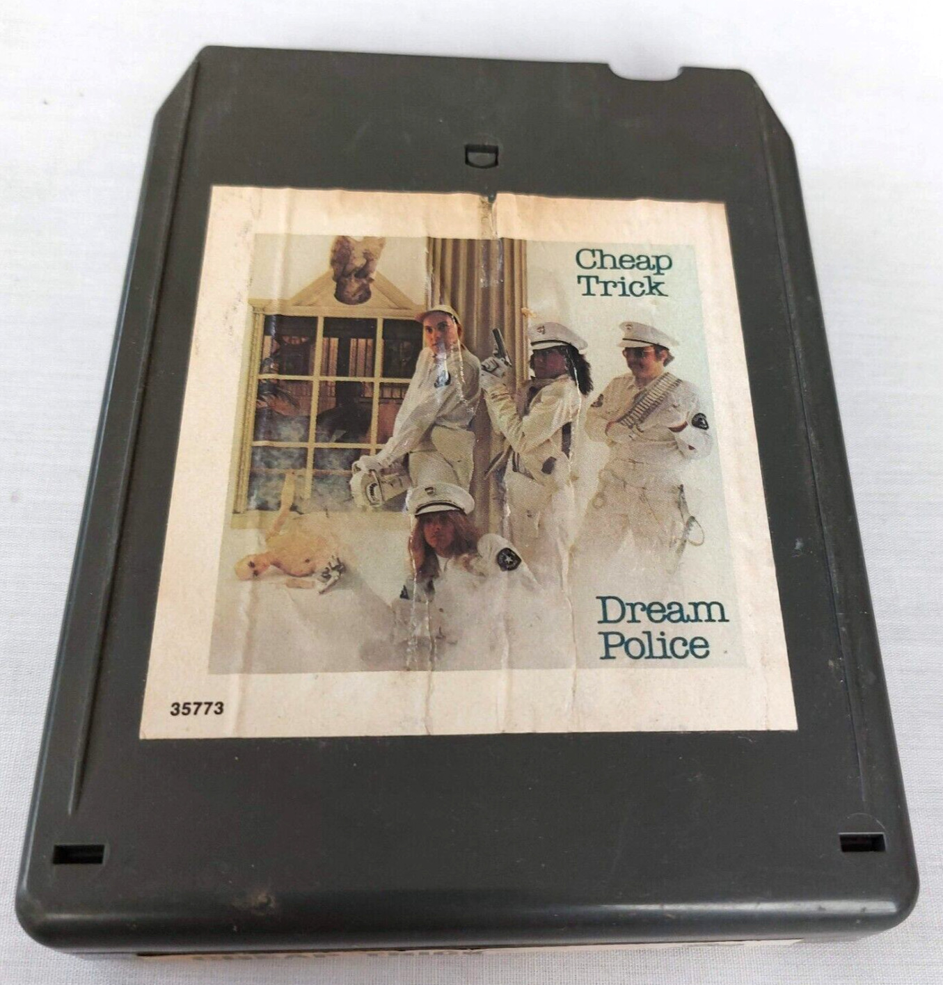Vintage 8 Track Tape Cheap Trick Dream Police Tested and Clean, Label wear