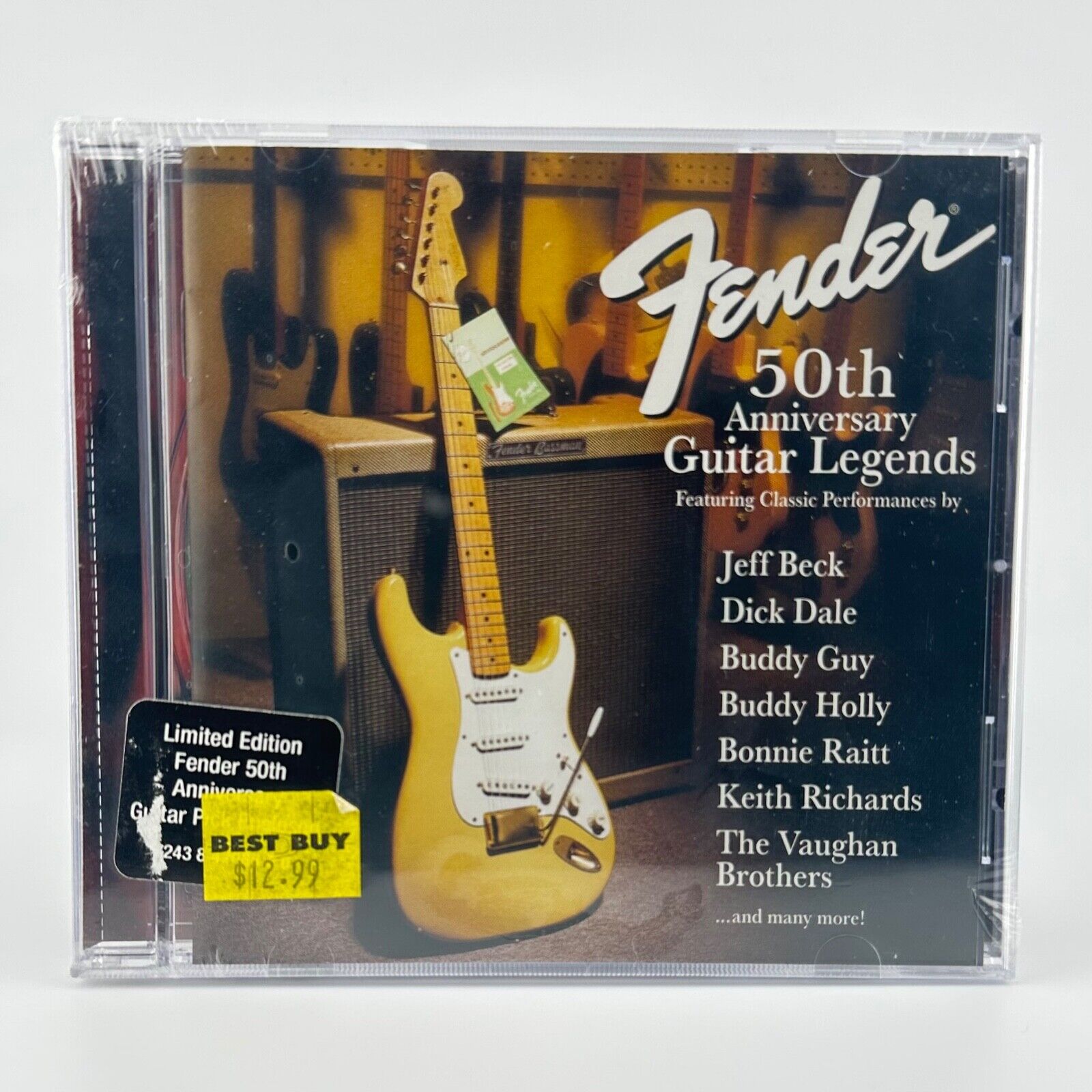 Fender 50th Anniversary Guitar Legends : Jimi, Keith, Eric etc [New CD] *SEALED*