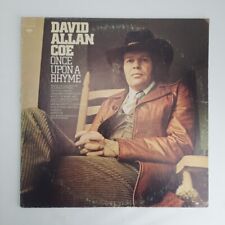 David Allan Coe Once Upon A Rhyme 1975 Original Vinyl LP 1st Press picture