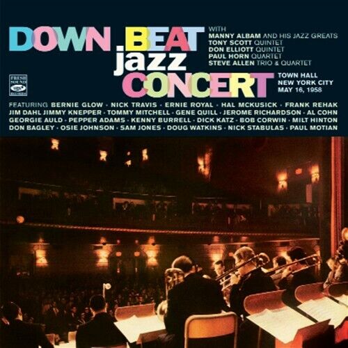 Down Beat Jazz Concert Town Hall, New York City, May 16, 1958 (2 LP On 1 CD)