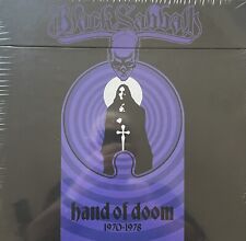 Black Sabbath Hand Of Doom 1970-1978 Vinyl Picture Disc Box Set Brand New Sealed picture