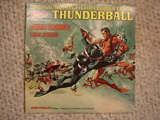 Thunderball movie soundtrack LP John Barry Tom Jones 1965 James Bond 007 mono picture