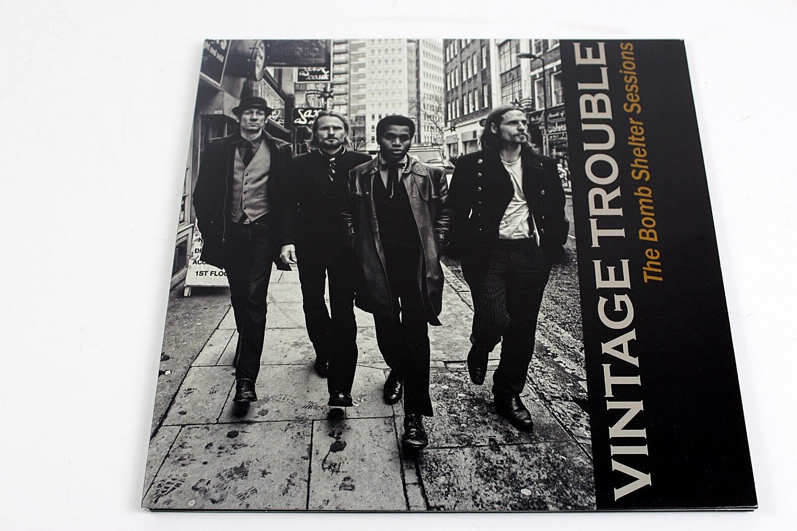 VINTAGE TROUBLE Album AUTOGRAPHED in Silver The Bomb Shelter Sessions Gatefold