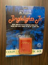 Vintage 1990 Mr Christmas Jinglelights Jr Computer Music Box Holiday Lights NIP picture