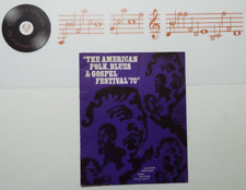 The American Folk, Blues & Gospel Festival 1970 Concert Tour Programme Rare VG+ picture
