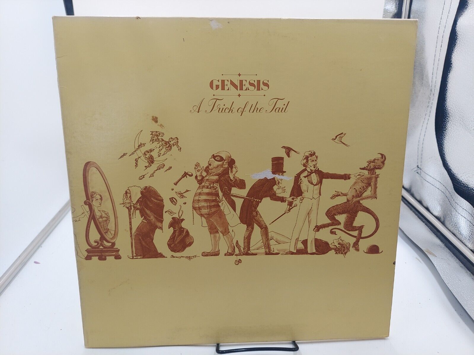 Genesis A Trick of The Tail LP Record ATCO 1976 ATCO Ultrasonic Clean EX cVG+