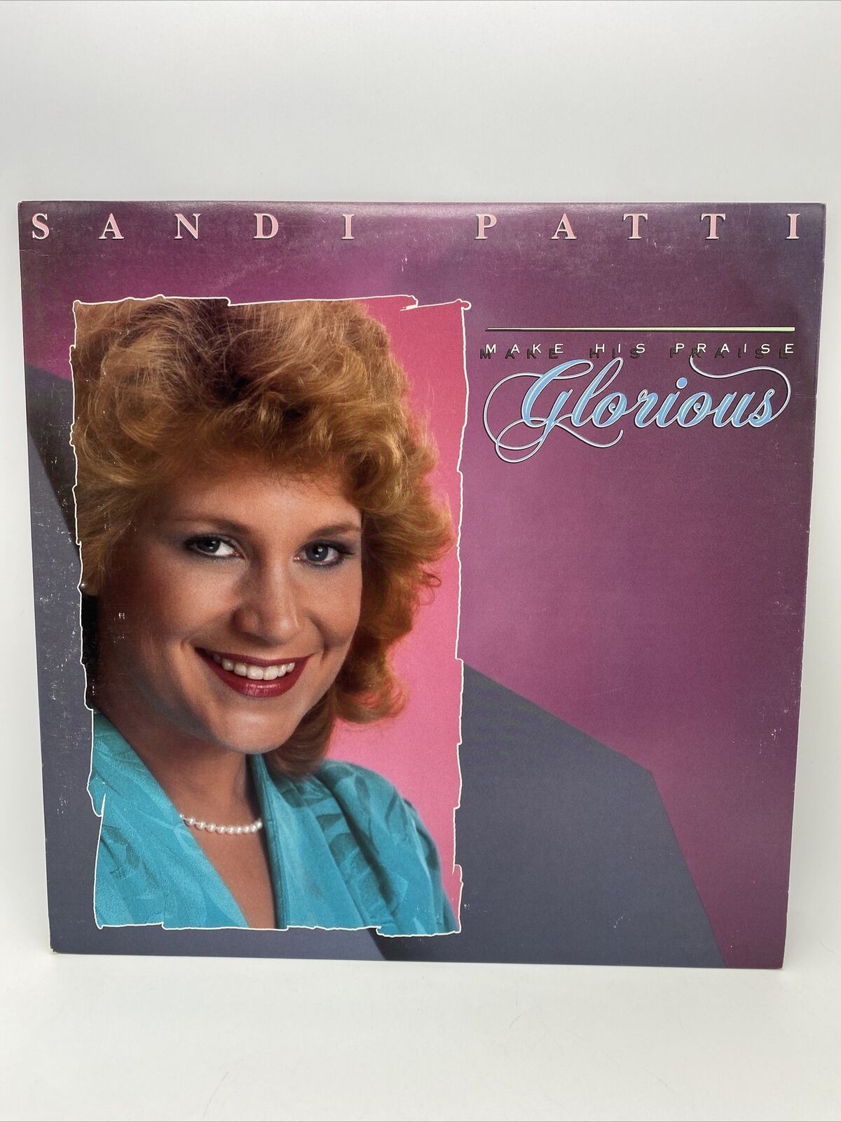 Sandi Patti Make His Praise Glorious LP 1988 A&M Records PROMO Vinyl 