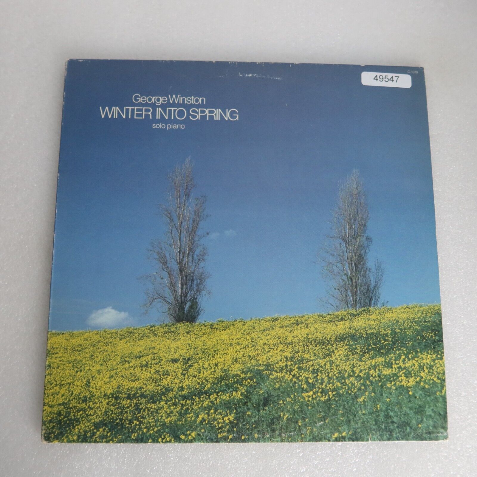 George Winston Winter Into Spring LP Vinyl Record Album
