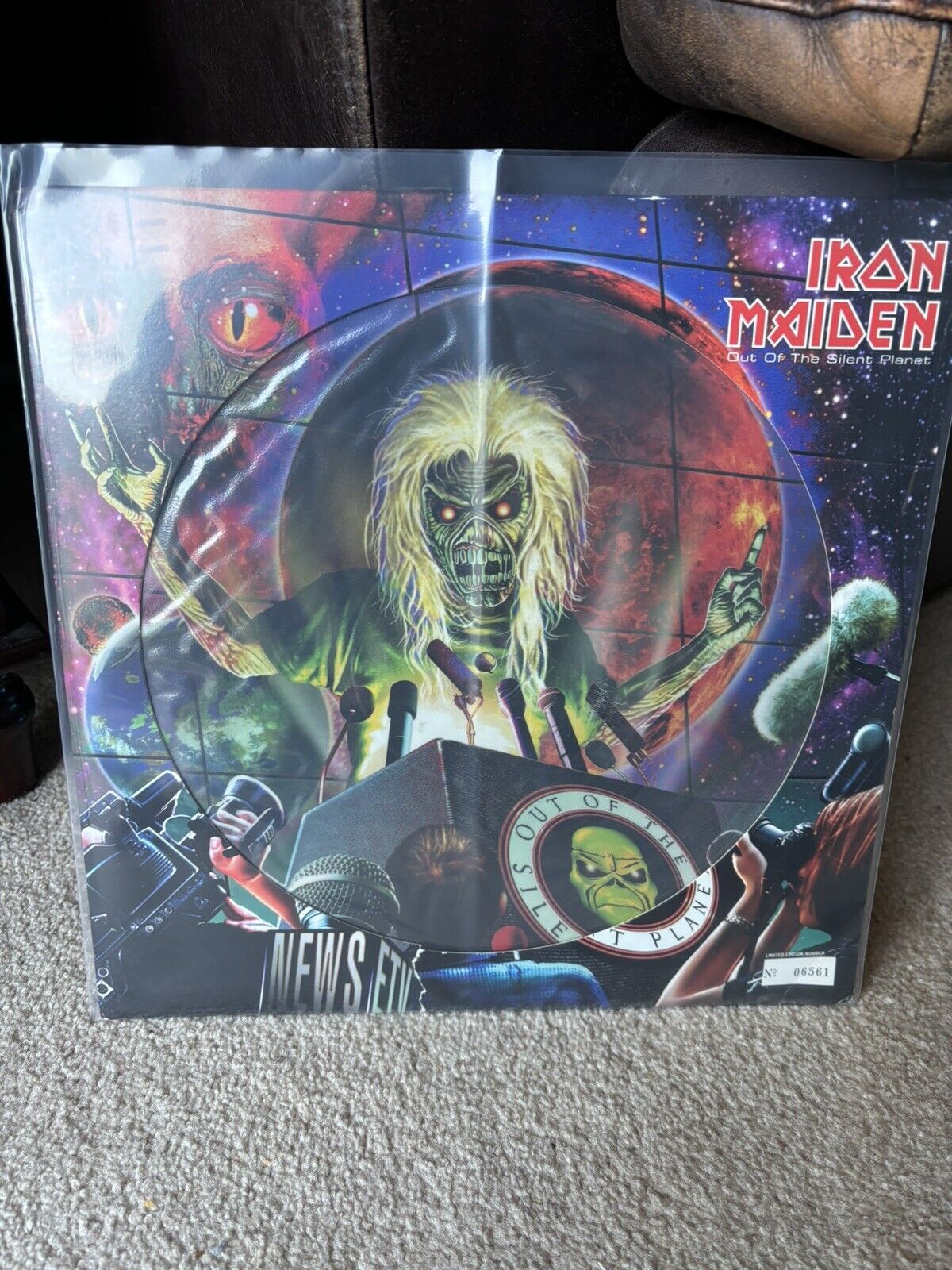 Iron Maiden - Out Of The Silent Planet Picture Disc. Numbered Vinyl. 