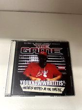 RARE THE GAME BLACK WALL STREET YOU KNOW WHAT IT IS vol 2 PROMO MIXTAPE MIX CD picture