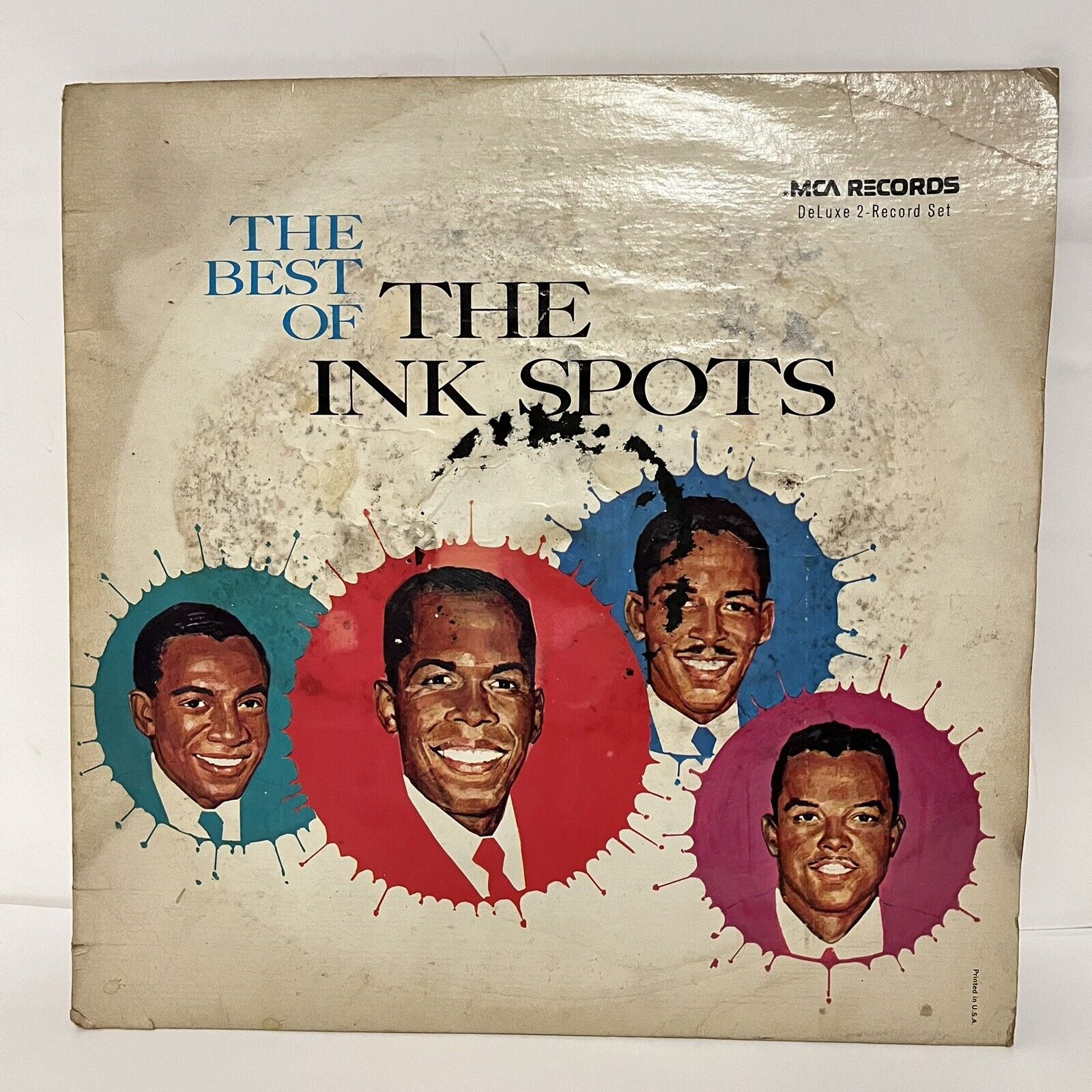 The Ink Spots -THE BEST OF THE INK SPOTS - MCA (2-4005) LP 33 Vinyl 2LPS VINTAGE