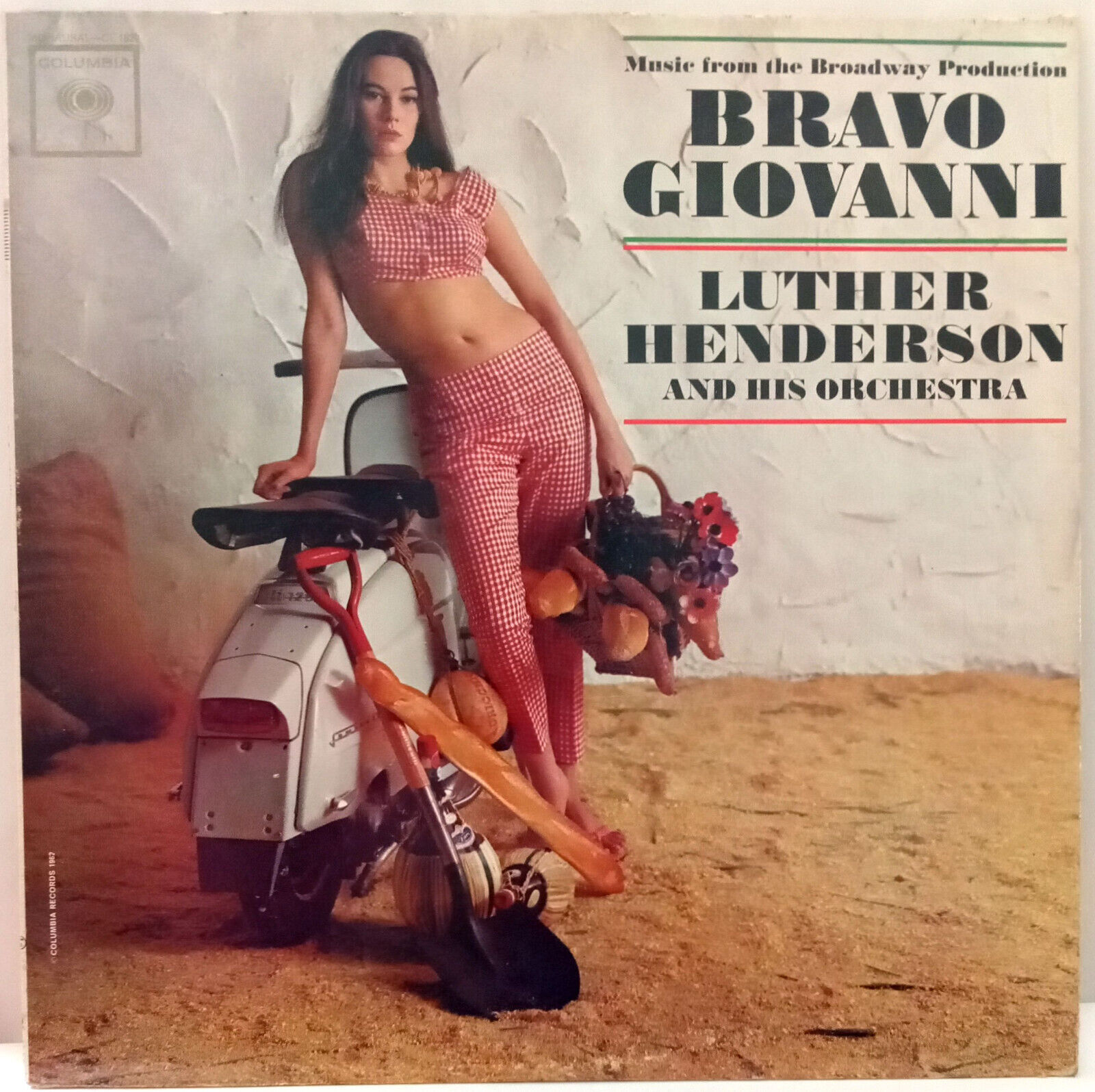Luther Henderson Orchestra Bravo Giovanni Musical RARE Mono LP Sexy Cheesecake