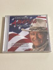 John Wayne - America, Why I Love Her [New CD] SEALED NEW RARE OOP  picture