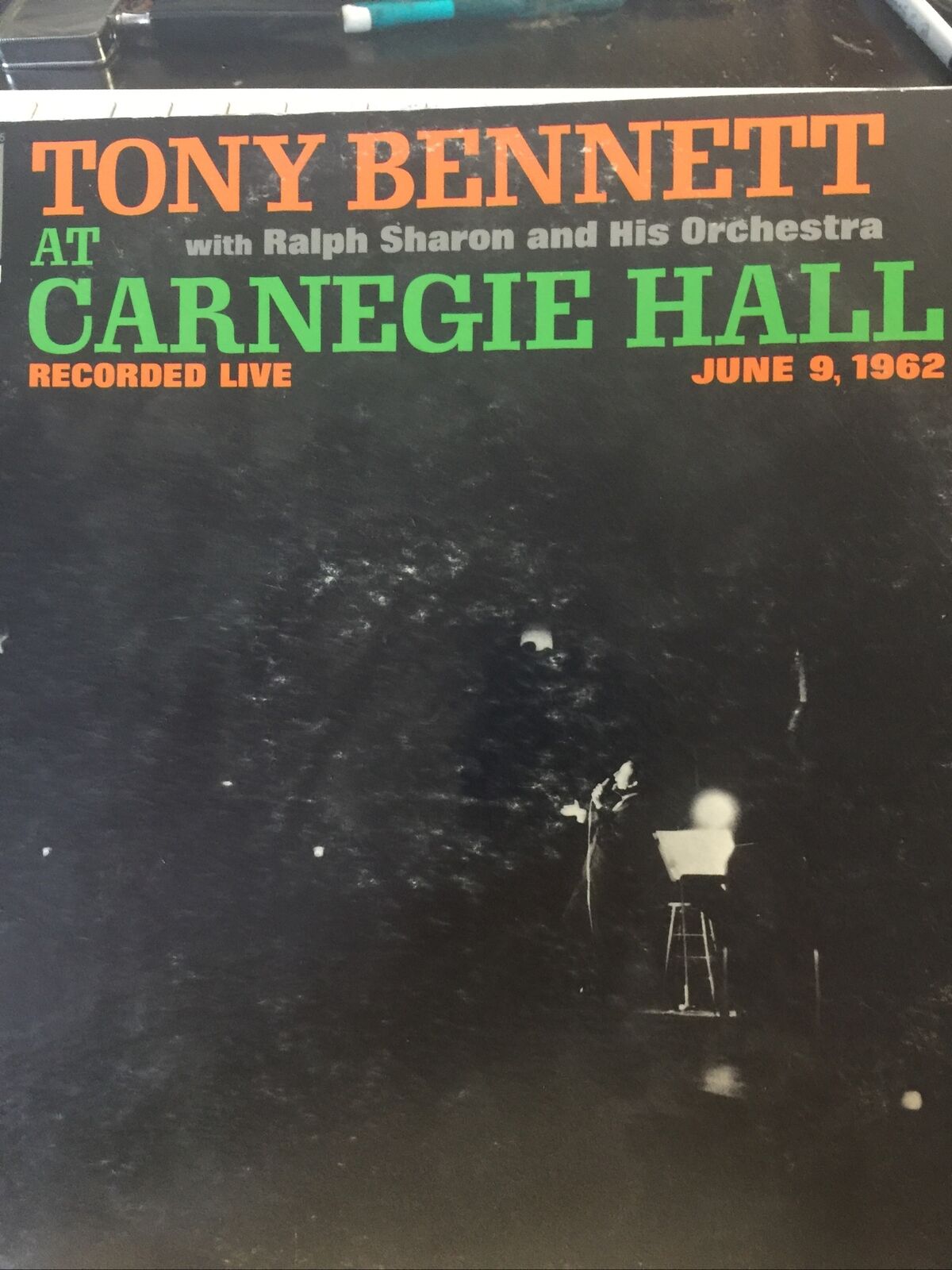 TONY BENNETT At Carnegie Hall Vol. 1 1962 Columbia MONO LP CL 1905 VG+