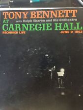 TONY BENNETT At Carnegie Hall Vol. 1 1962 Columbia MONO LP CL 1905 VG+ picture