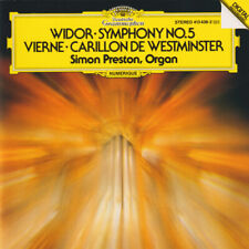 Charles-Marie Widor Louis Vierne Symphony No. 5 Carillon Deutsche Grammophon CD picture