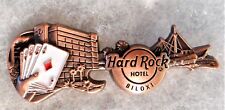 HARD ROCK HOTEL BILOXI 3D BRONZE SKYLINE GUITAR SERIES PIN # 94481 picture