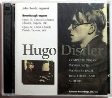 Hugo Distler - Complete Organ Works [2-CD] 1998, Calcante Recordings - BRAND NEW picture