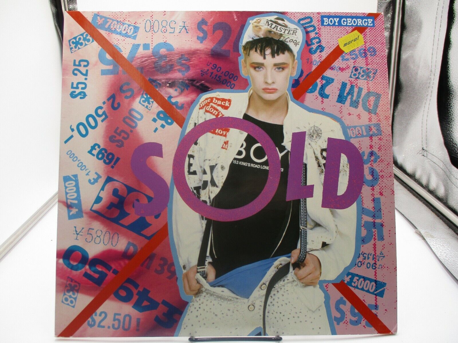 Boy George - Sold (1987) Vinyl LP  Virgin Records Germany  NM Ultrasonic Clean