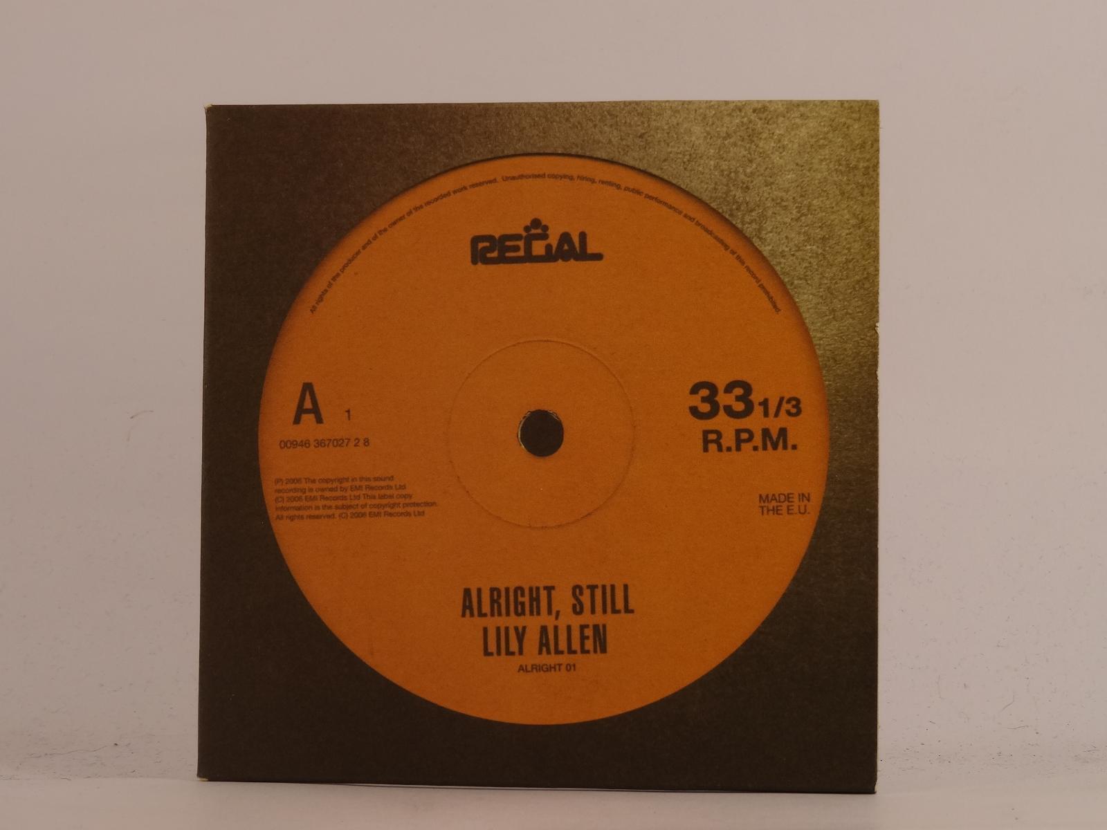 LILY ALLEN ALRIGHT STILL (499) 11 Track Promo CD Album Card Sleeve REGAL