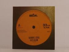 LILY ALLEN ALRIGHT STILL (499) 11 Track Promo CD Album Card Sleeve REGAL picture