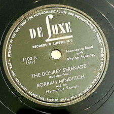 Borrah Minevitch - The Donkey Serenade / Indian Summer - De Luxe Record 1100 picture