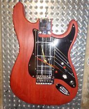 Guitar Wall Clock--Real Guitar Body And Genuine Guitar Parts--From Electroclock picture