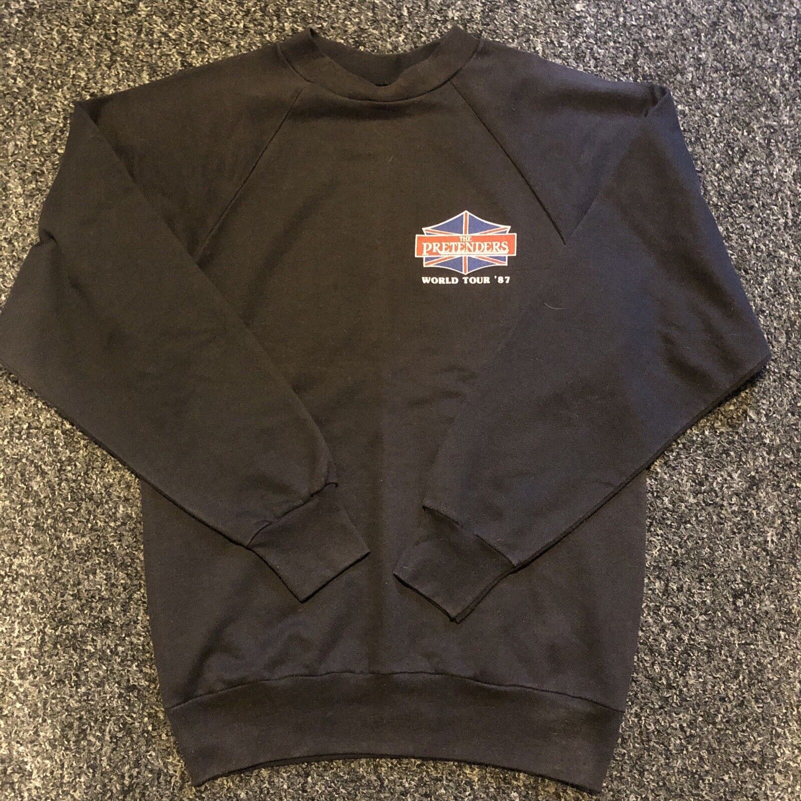 The Pretenders Vintage 1987 World Tour Jumper Sweatshirt USA WRIGHTS SIZE M RARE