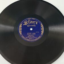 JAZZ Harry Reser Trio 78 rpm STARR GENNETT 9308 Lovin Sam 1922 V+ picture