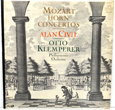 Vintage Mozart Horn Concertos Alan Civil Otto Klemperer Classical Angel Record picture