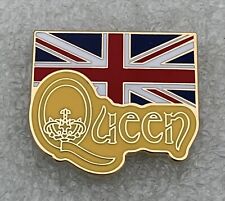 Very Rare Queen  Enamel Badge - 1970’s 80’s Pop Rock Music Icons - May & Mercury picture