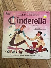 Walt Disney’s Cinderella 1963 Motion Picture Soundtrack Vinyl Record DQ1207 picture