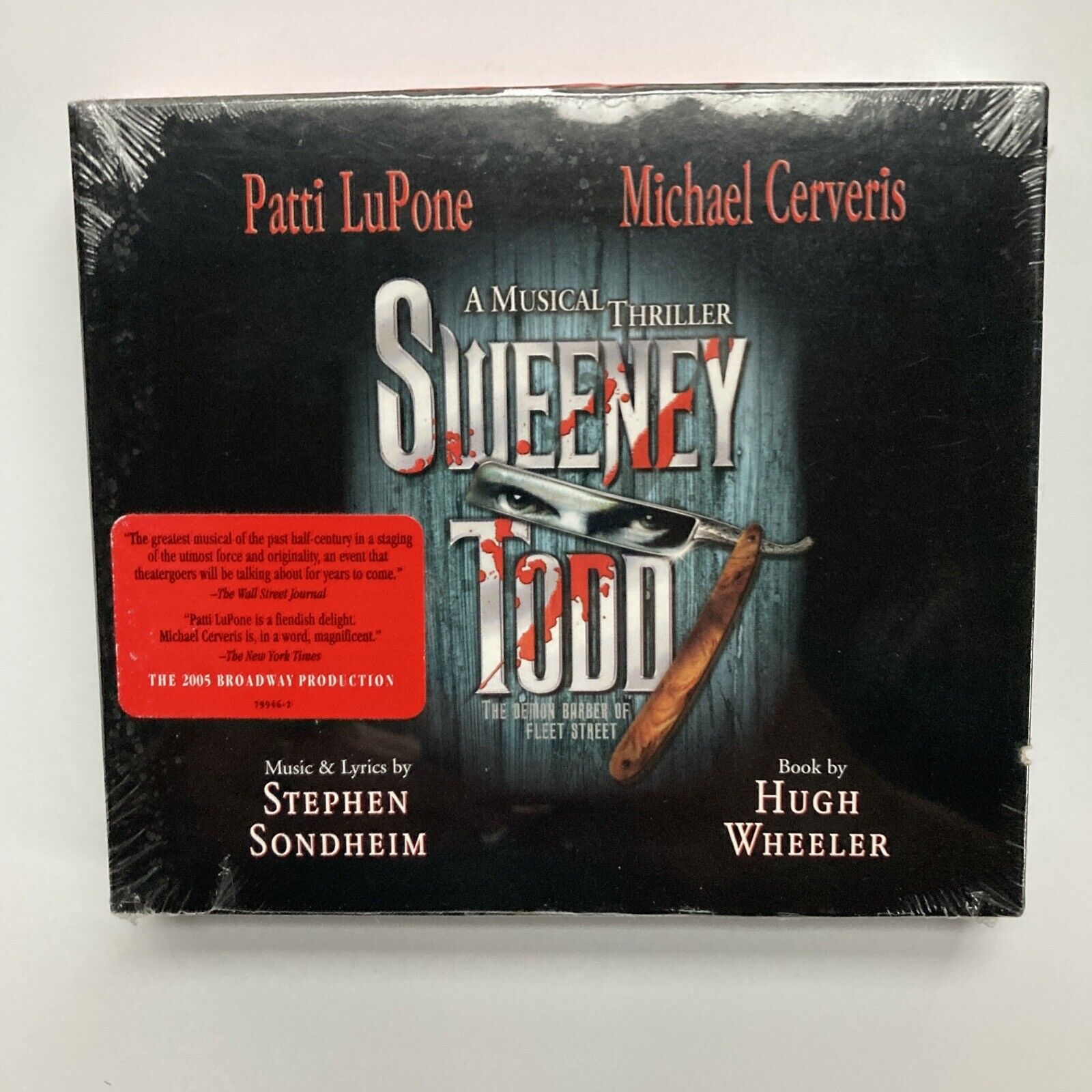 Sweeney Todd: A Musical Thriller by Michael Cerveris/Patti LuPone (CD, Jan-2006,