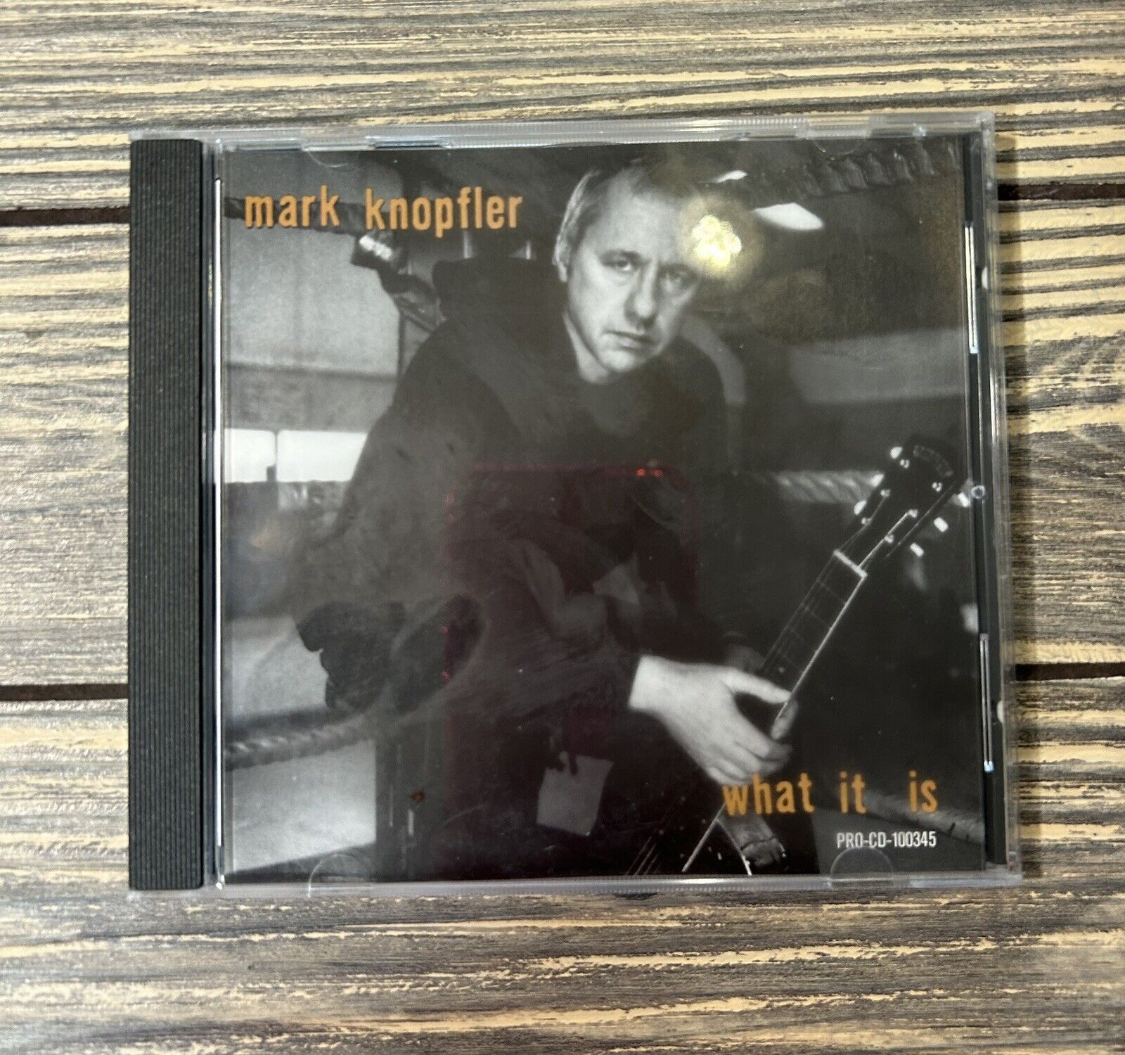 Vintage Mark Knopfler RARE 1 Track PROMO CD single - What It Is [2000]