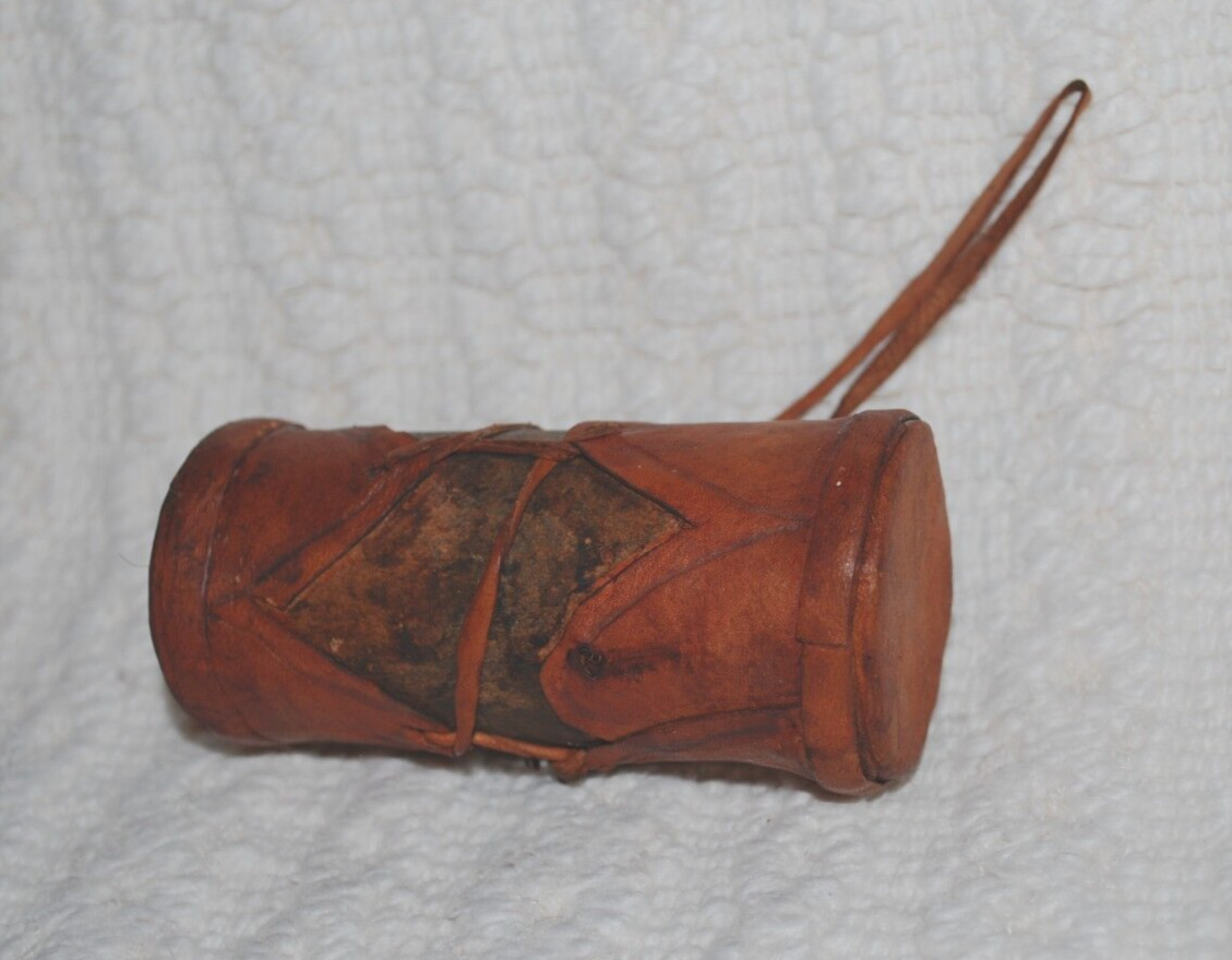 vintage Native American miniature Drum souvenir