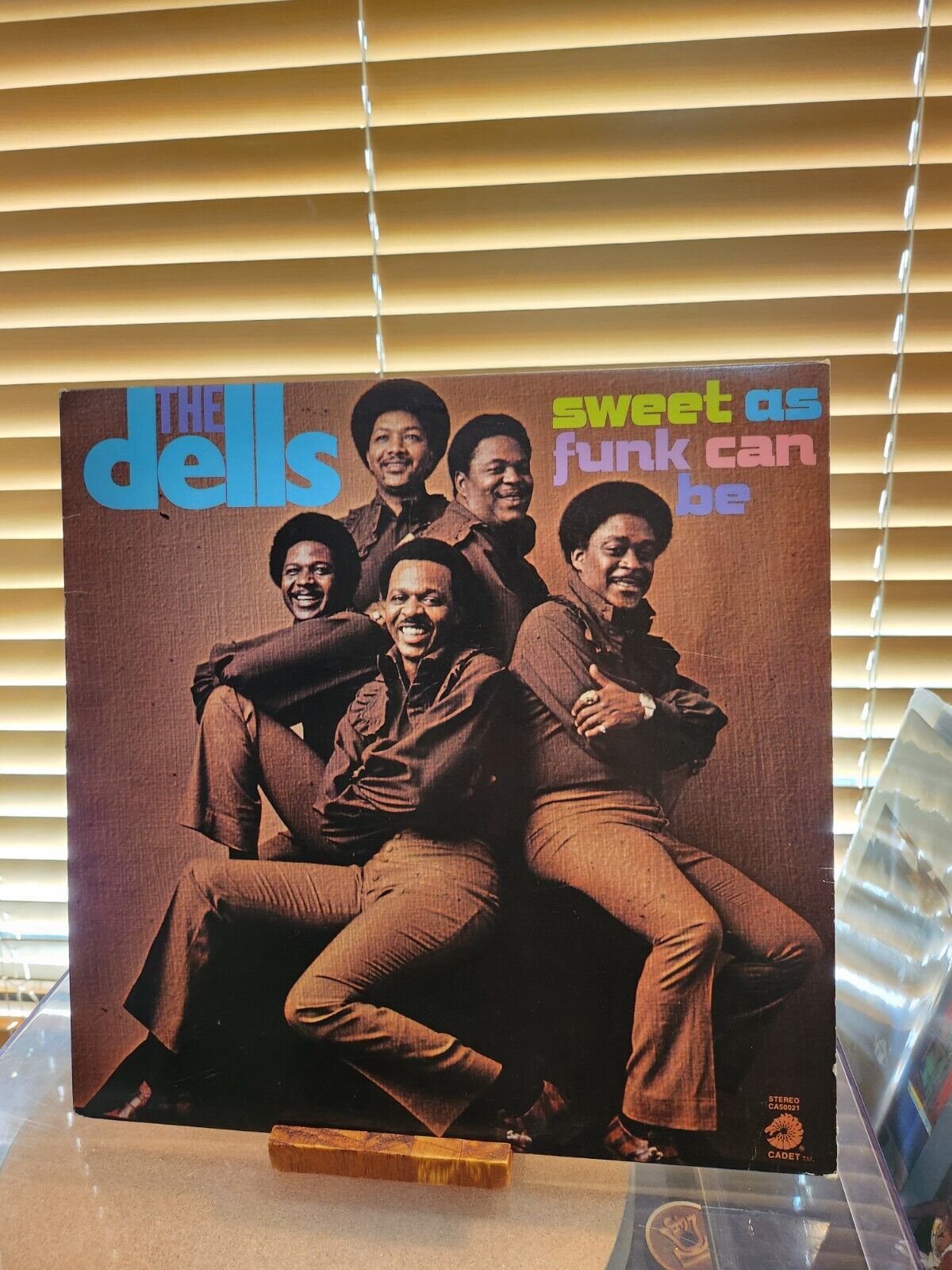 The Dells, Sweet As Funk Can Be, 1972 1st Cadet Stereo, CA 50021, VG+/VG+