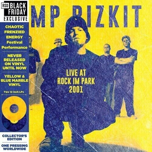 Limp Bizkit ROCK IM PARK 2001 Limited Edition BF RSD 2023 New Colored Vinyl 2 LP