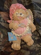 Vintage Classic Treasures Musical Shelf Sitter Bear Music Box picture