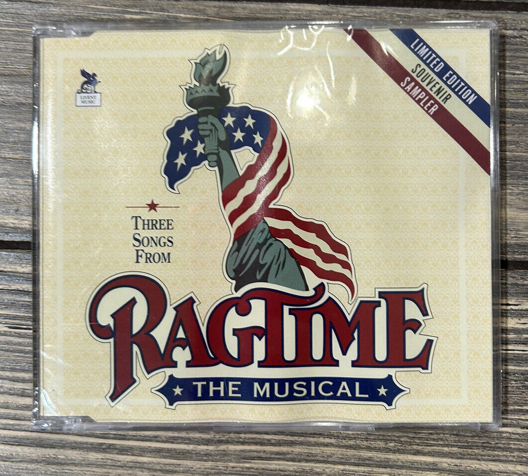 Vintage 1996 Three Songs from Ragtime CD New