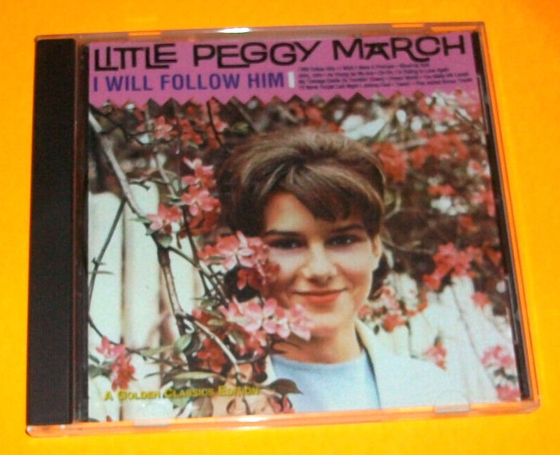 💽  LITTLE PEGGY MARCH - I WILL FOLLOW HIM CD 18 TRACKS