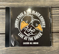 Vintage 2000 Jimmy Page and The Black Crowes Live at the Greek CD  picture