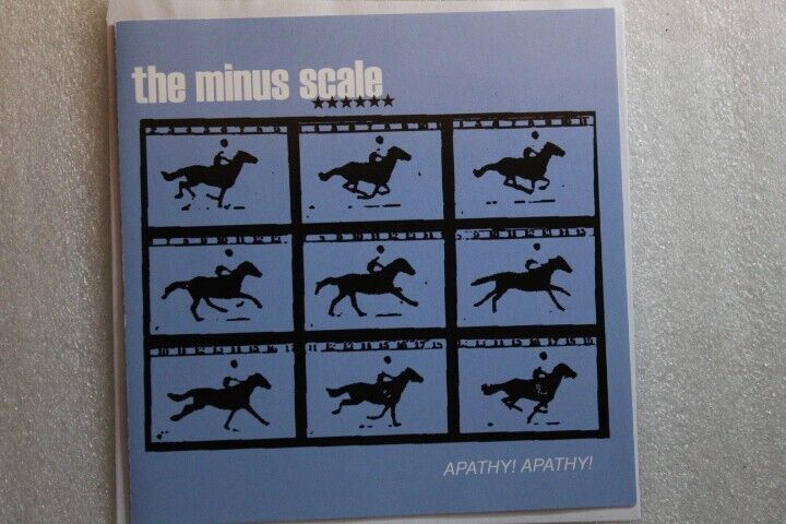 The Minus Scale Apathy Apathy CD Rare Punk Rock