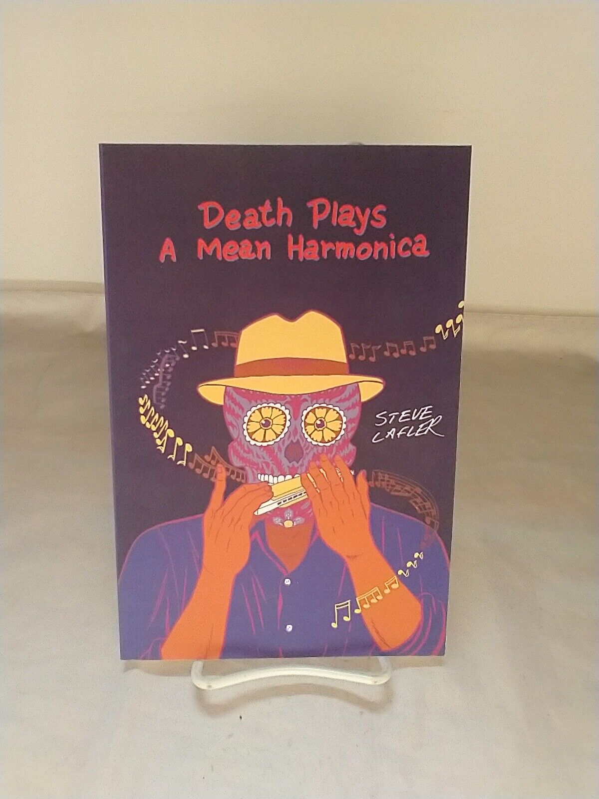 Death Plays a Mean Harmonica Steve Cafler Trade Paperback Cat-Head Comics New