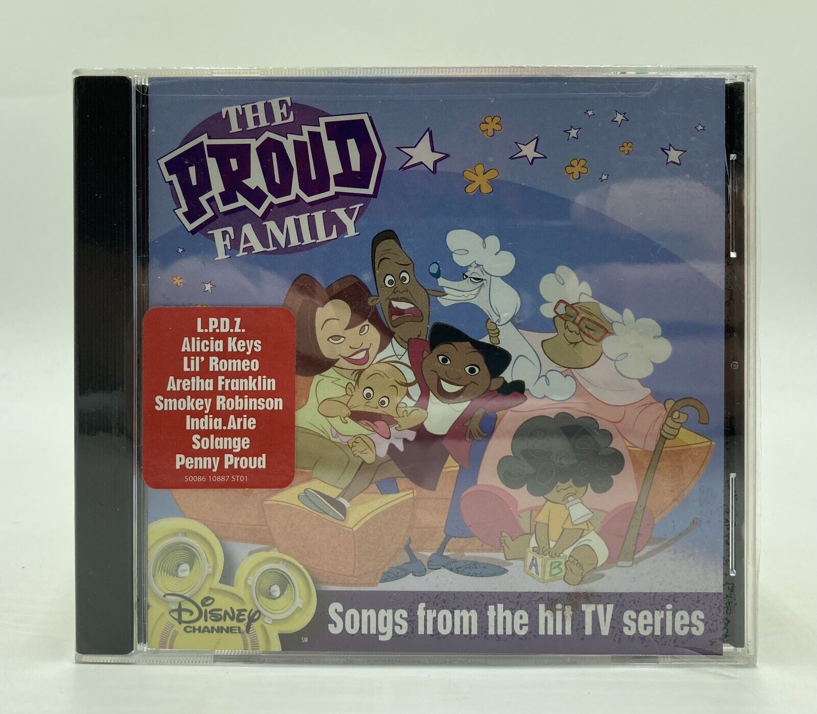 Disney Channel The Proud Family Songs From The Hit TV Series CD *New & Sealed*