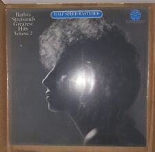 Barbra Streisand - Greatest Hits 2 🇺🇸 SEALED CBS PROMO 1/2 Speed Mastered  picture