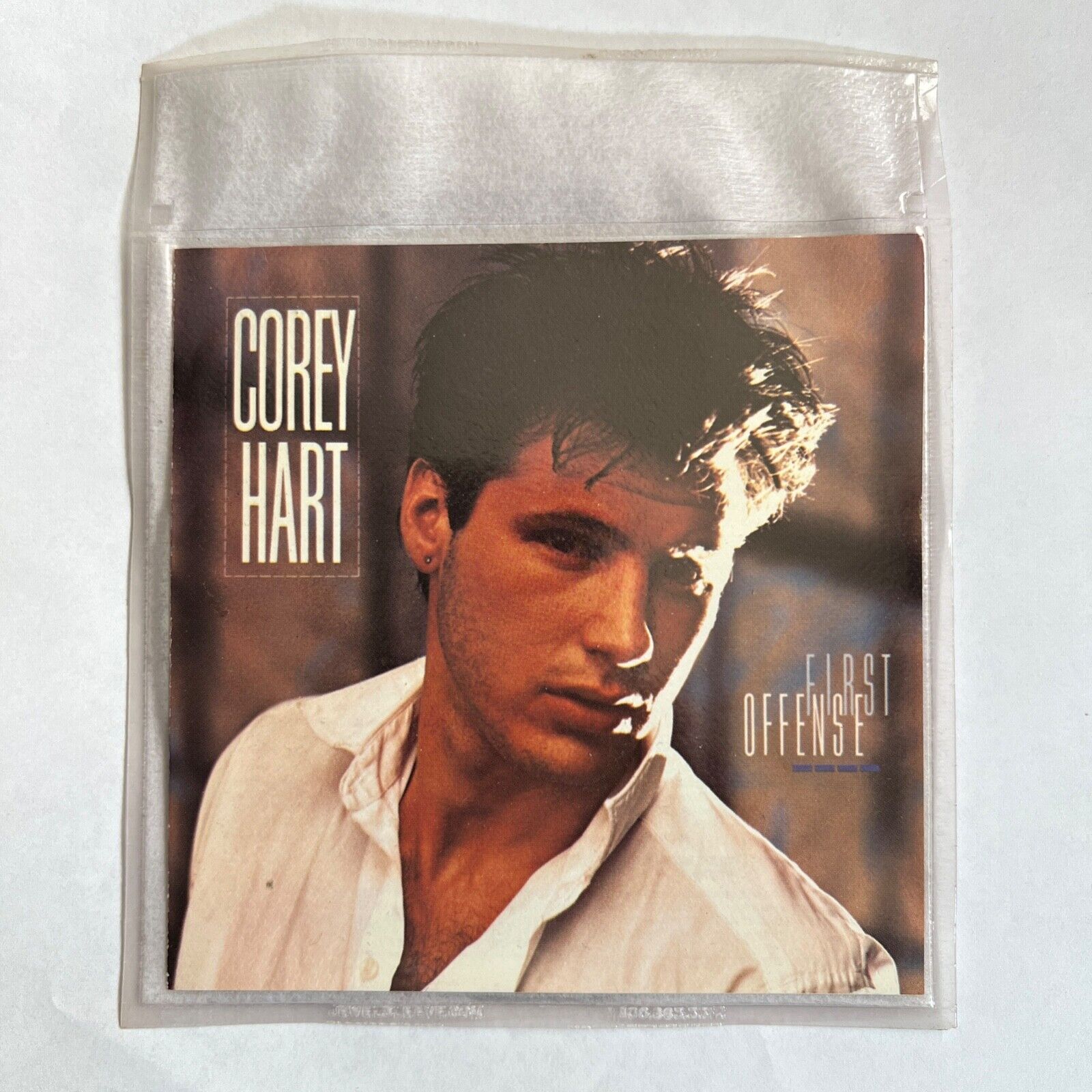 Corey Hart- First Offense CD with vinyl sleeve