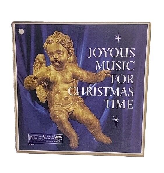 Vintage 1963 'Joyous Music For Christmas Time' Vinyl Box Set Of 4