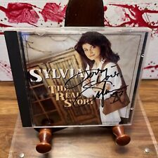 The Real Story by Sylvia CD Signed/ Autograph Red Pony Records Hutton Ships Fast picture