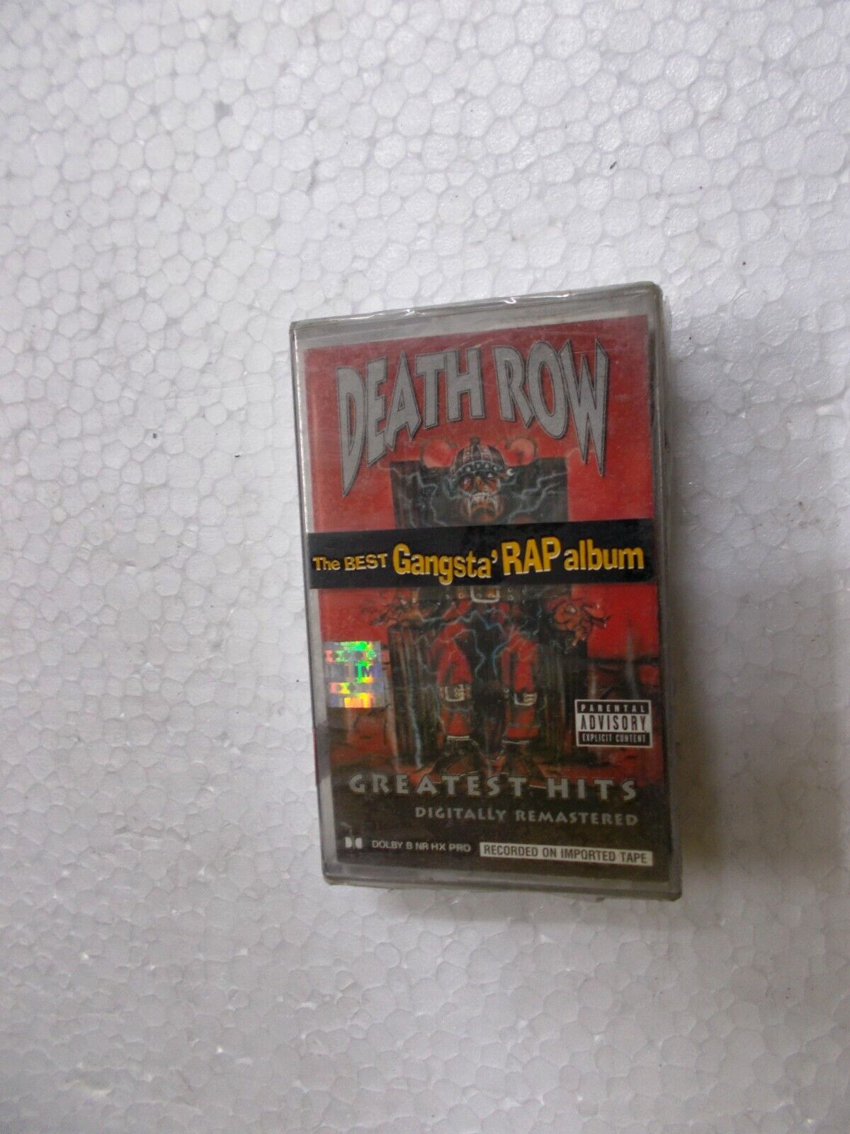 Death Row Greatest Hits RARE orig Cassette tape India sealed 2pc 2002