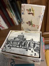 Vintage Lador Switzerland Wood Wind Up Music Box 2 Song Mary Baker Eddy picture